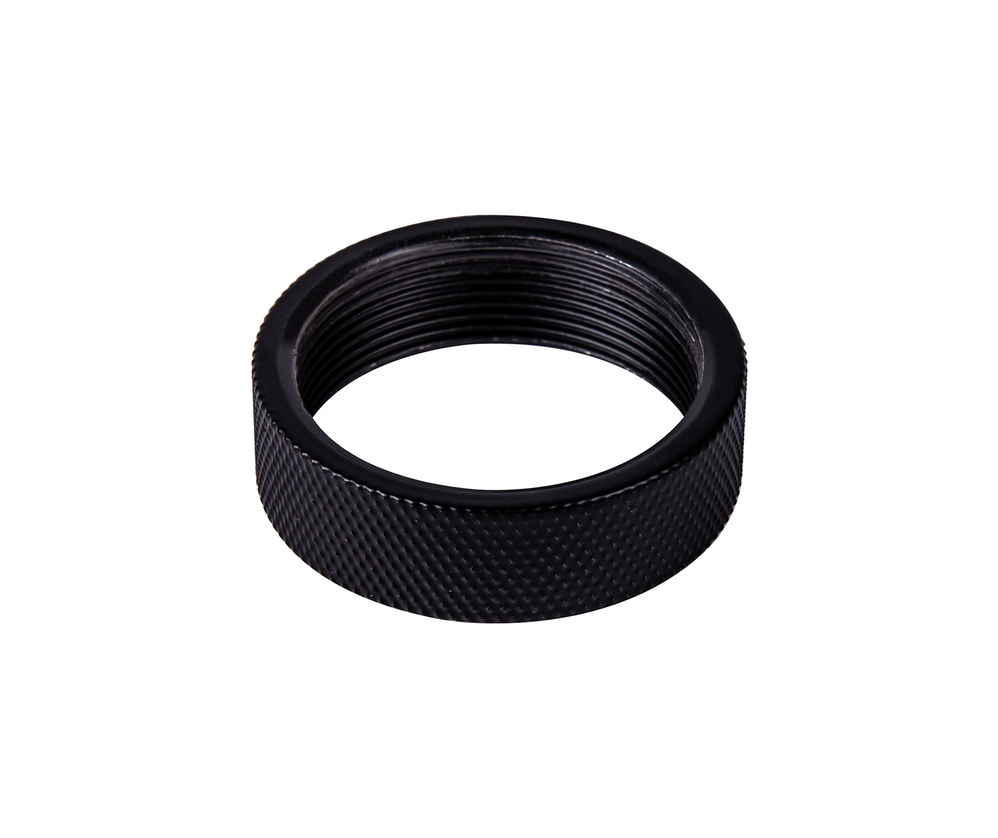 D0628  Dreifa Deeper Lampholder Ring Matt Black